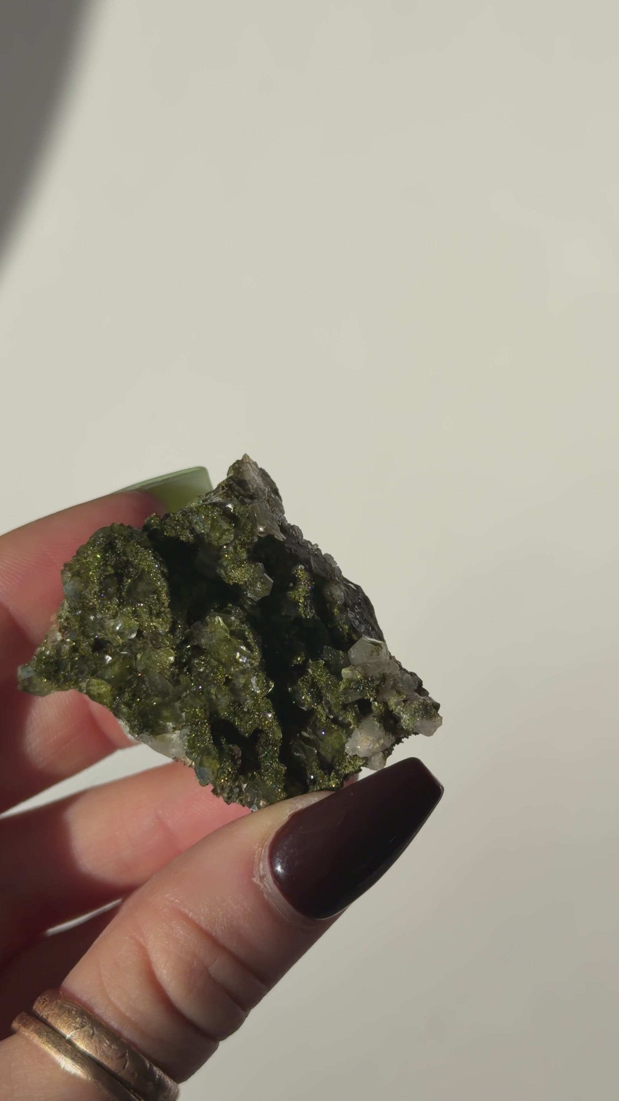 Turkish Forest Epidote and Quartz, I
