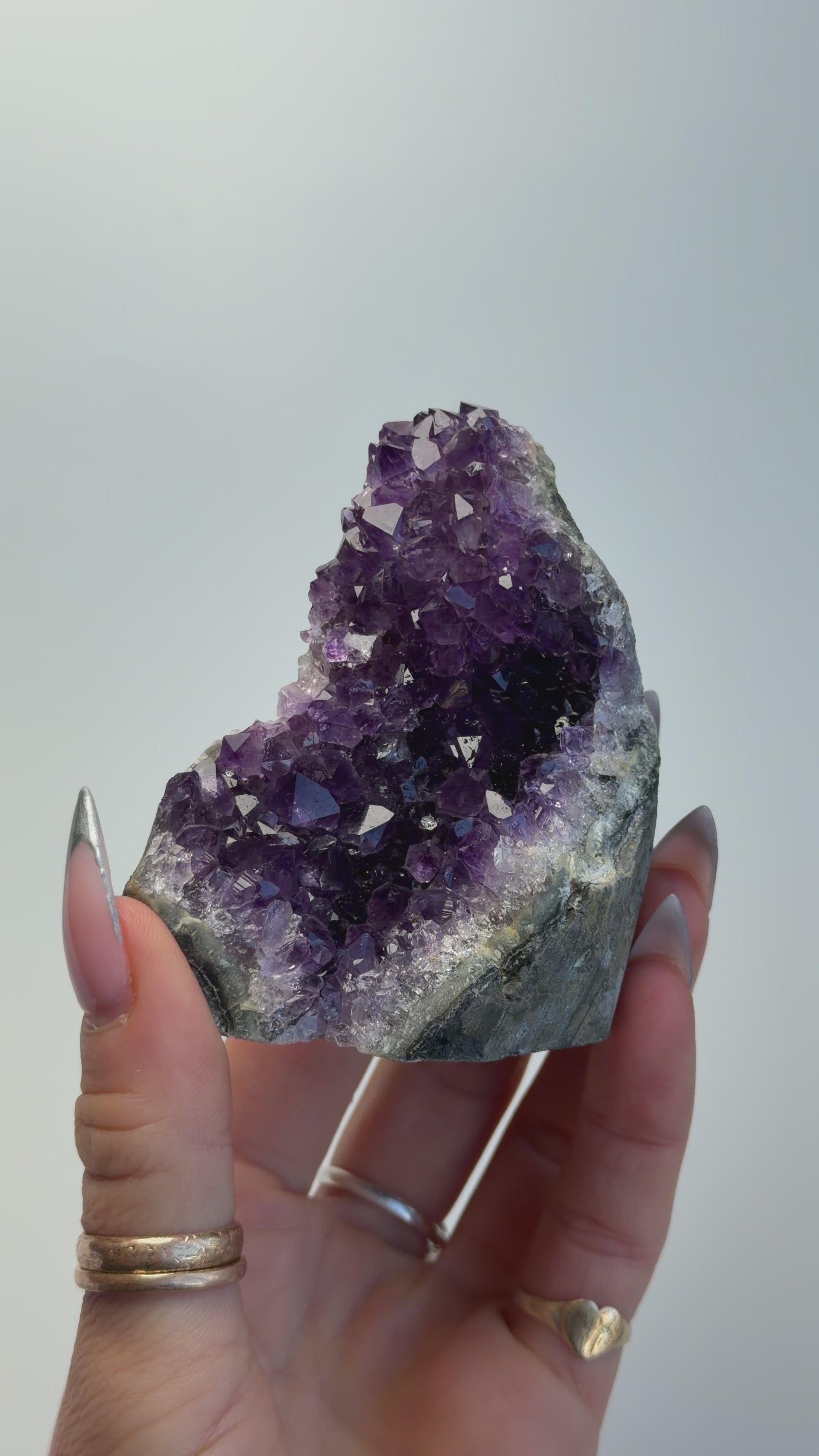 Amethyst Cut Base, Uruguay, A