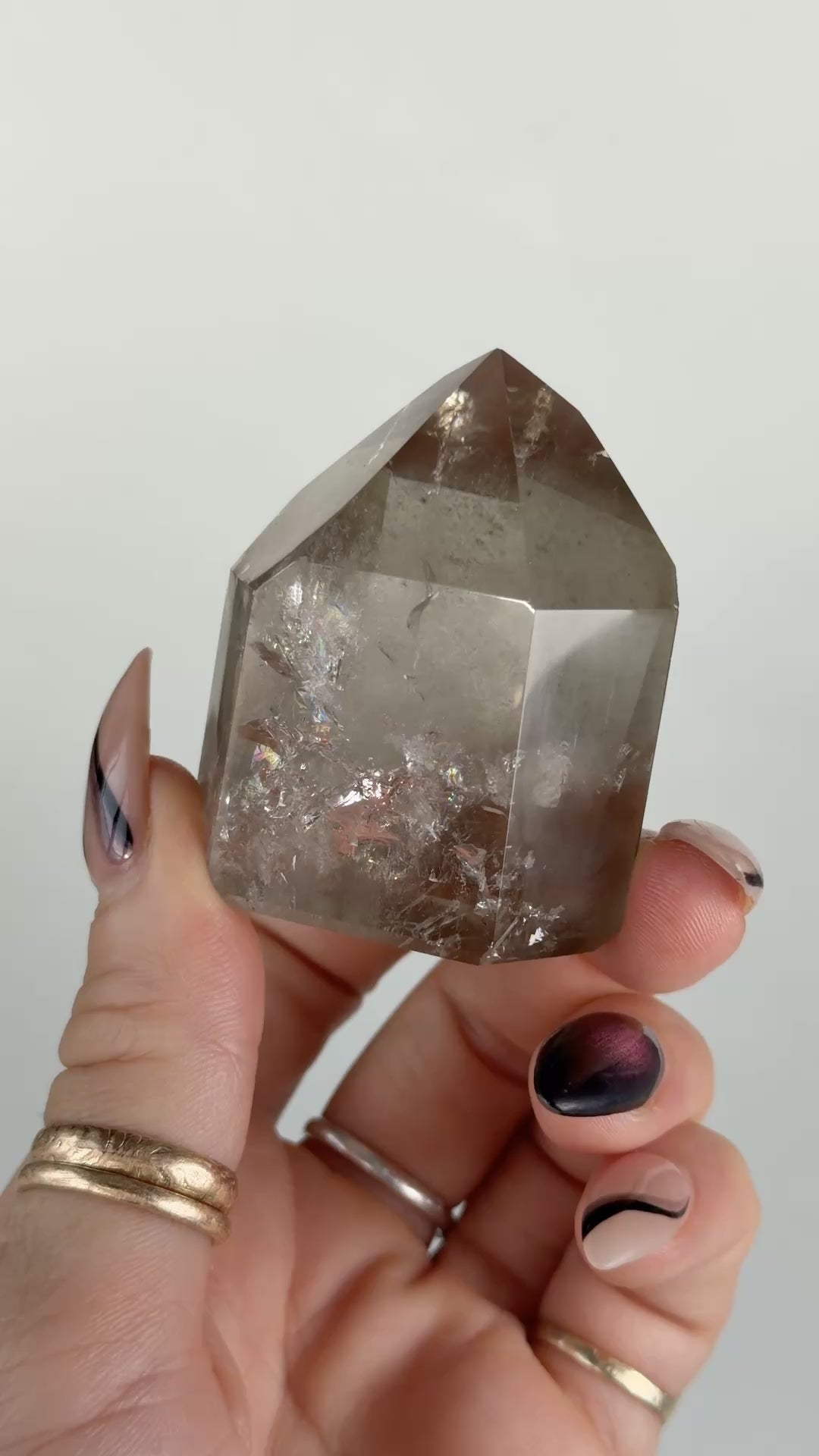 Smoky Quartz Point, Brazil, A