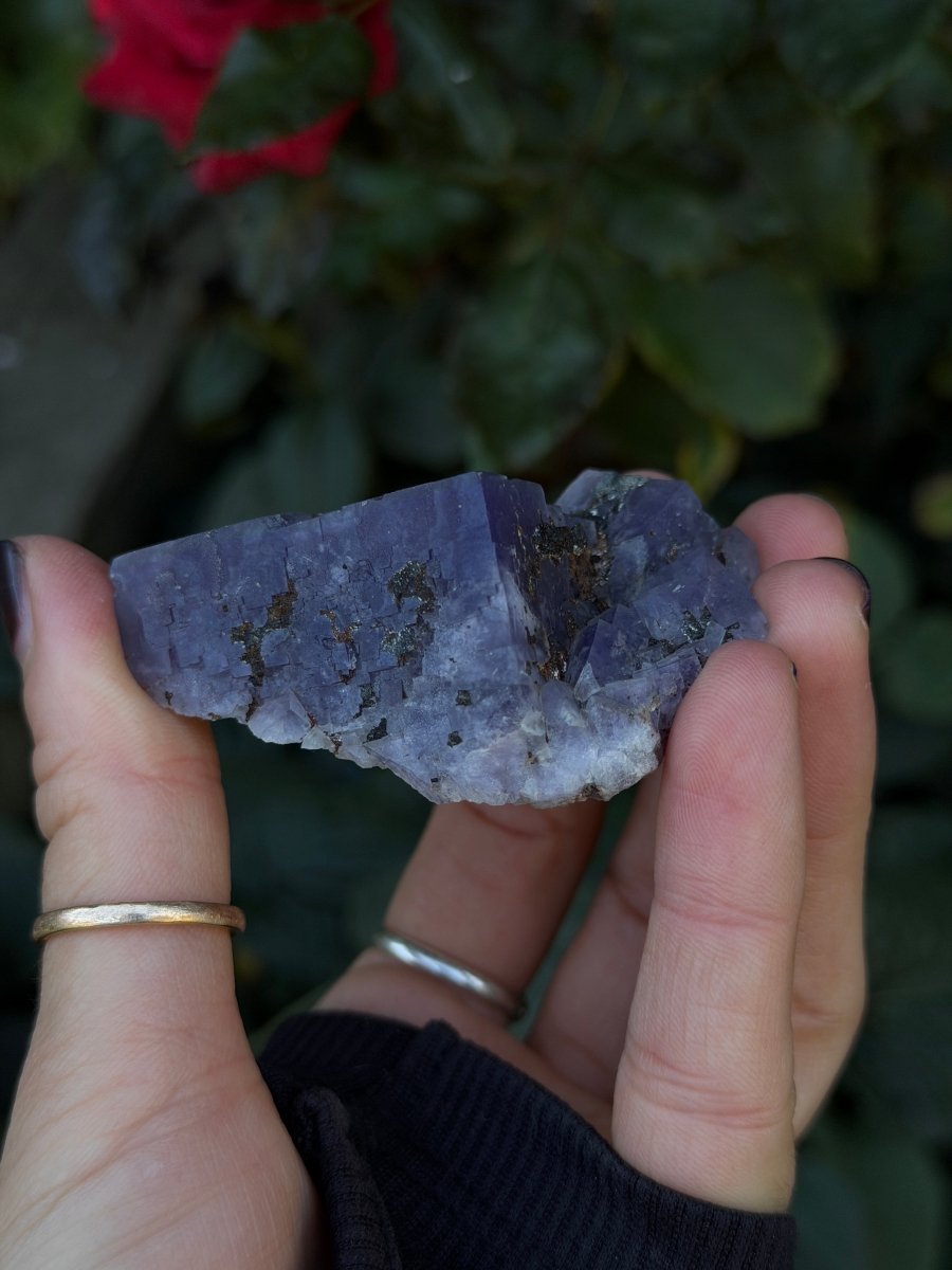 Purple Fluorite, Weardale FluoriteUnited Kingdom- Haus of Moss and Moon