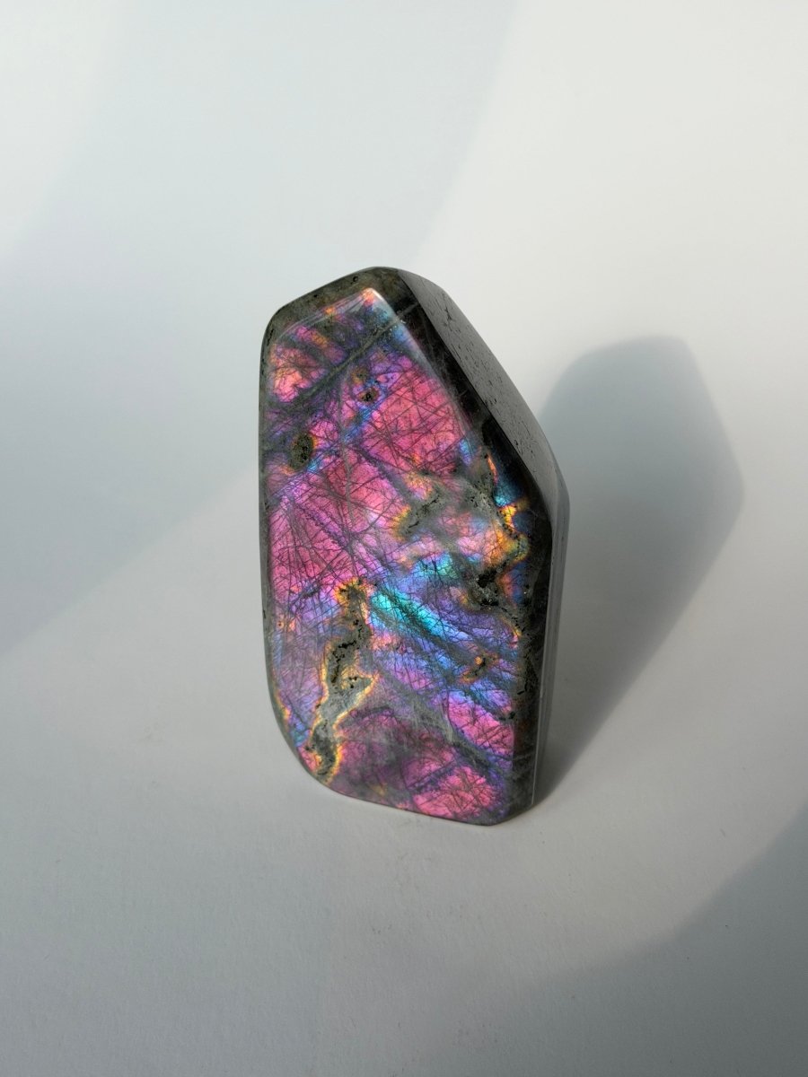 Purple Labradorite Free Form LabradoriteMadagascar- Haus of Moss and Moon