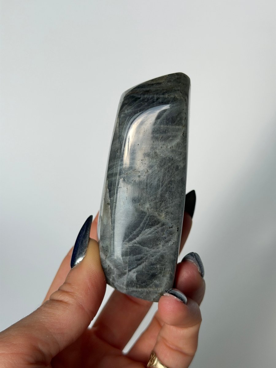 Purple Labradorite Free Form LabradoriteMadagascar- Haus of Moss and Moon