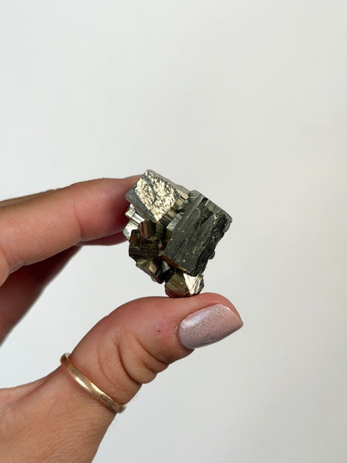 Pyrite Cluster, Bulgaria PyriteBulgaria- Haus of Moss and Moon