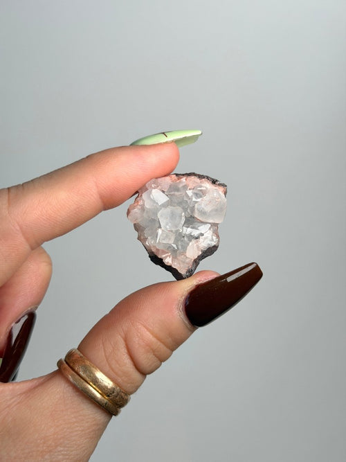 Quartz on Hematite, Cumbria Specular Hematite Quartz Cumbria - Haus of Moss + Moon