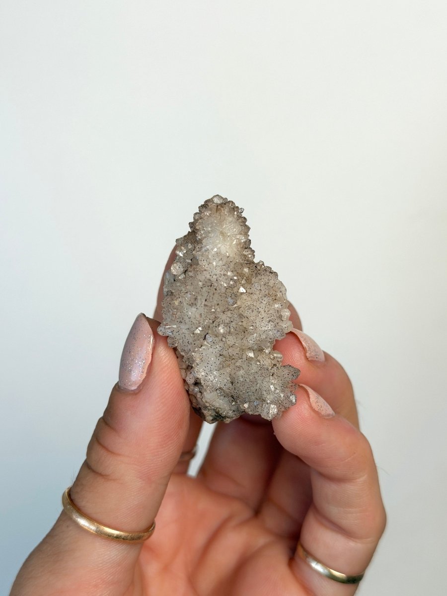 Quartz with Goethite, Derbyshire Clear QuartzUnited Kingdom- Haus of Moss and Moon