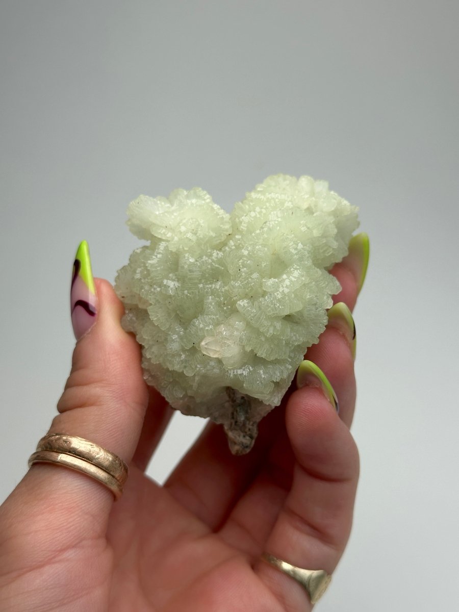 Raw Prehnite, Morocco, C PrehniteMorocco - Haus of Moss + Moon