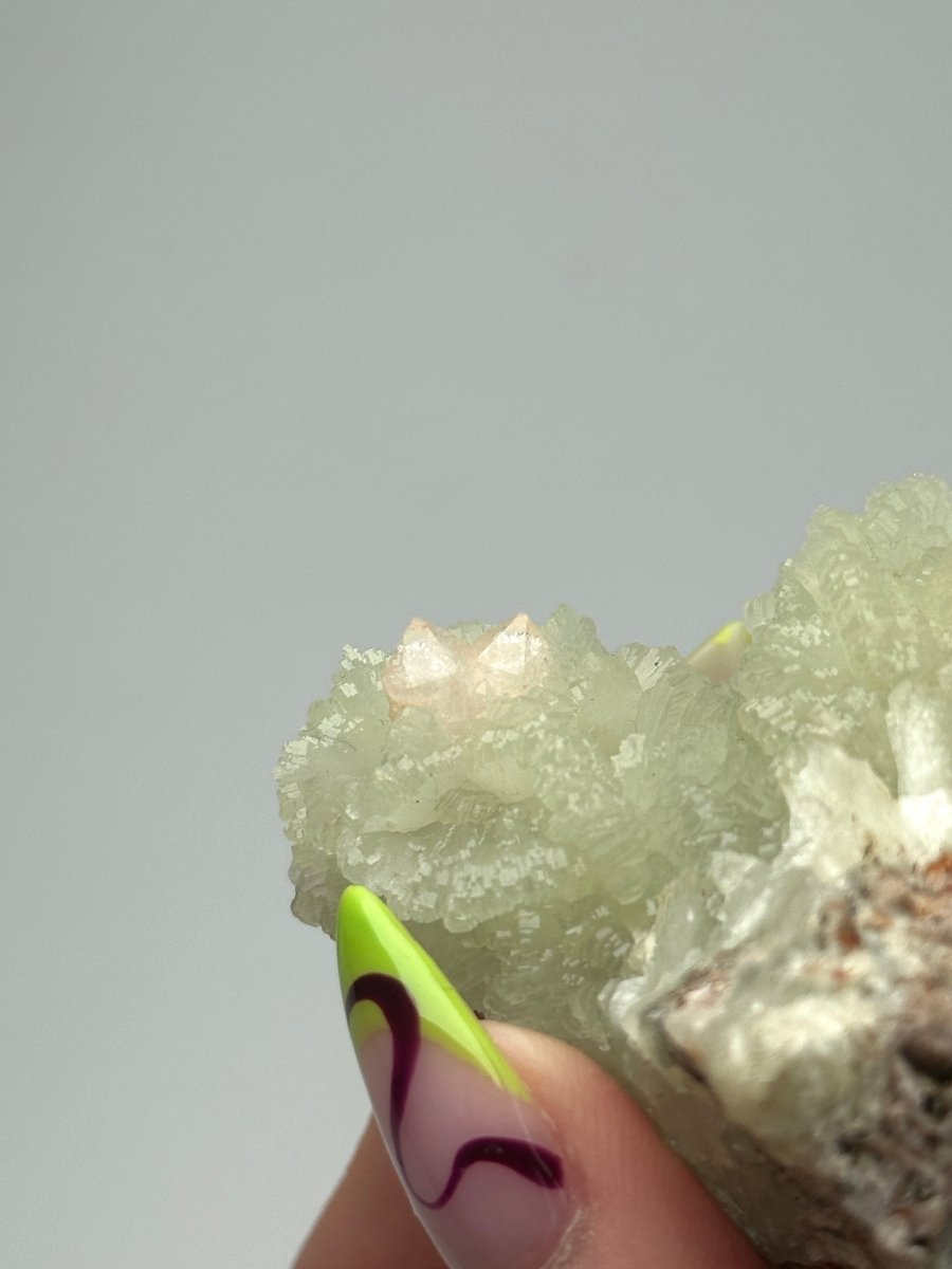 Raw Prehnite, Morocco, C PrehniteMorocco - Haus of Moss + Moon
