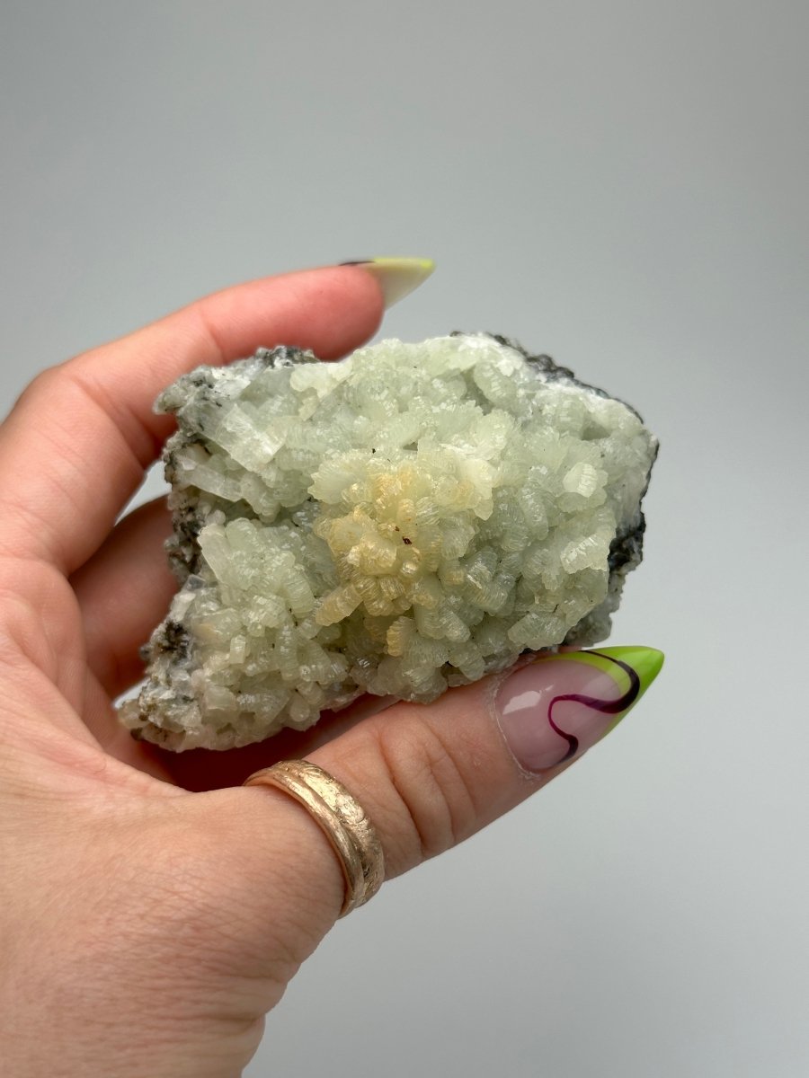 Raw Prehnite, Morocco, D PrehniteMorocco - Haus of Moss + Moon