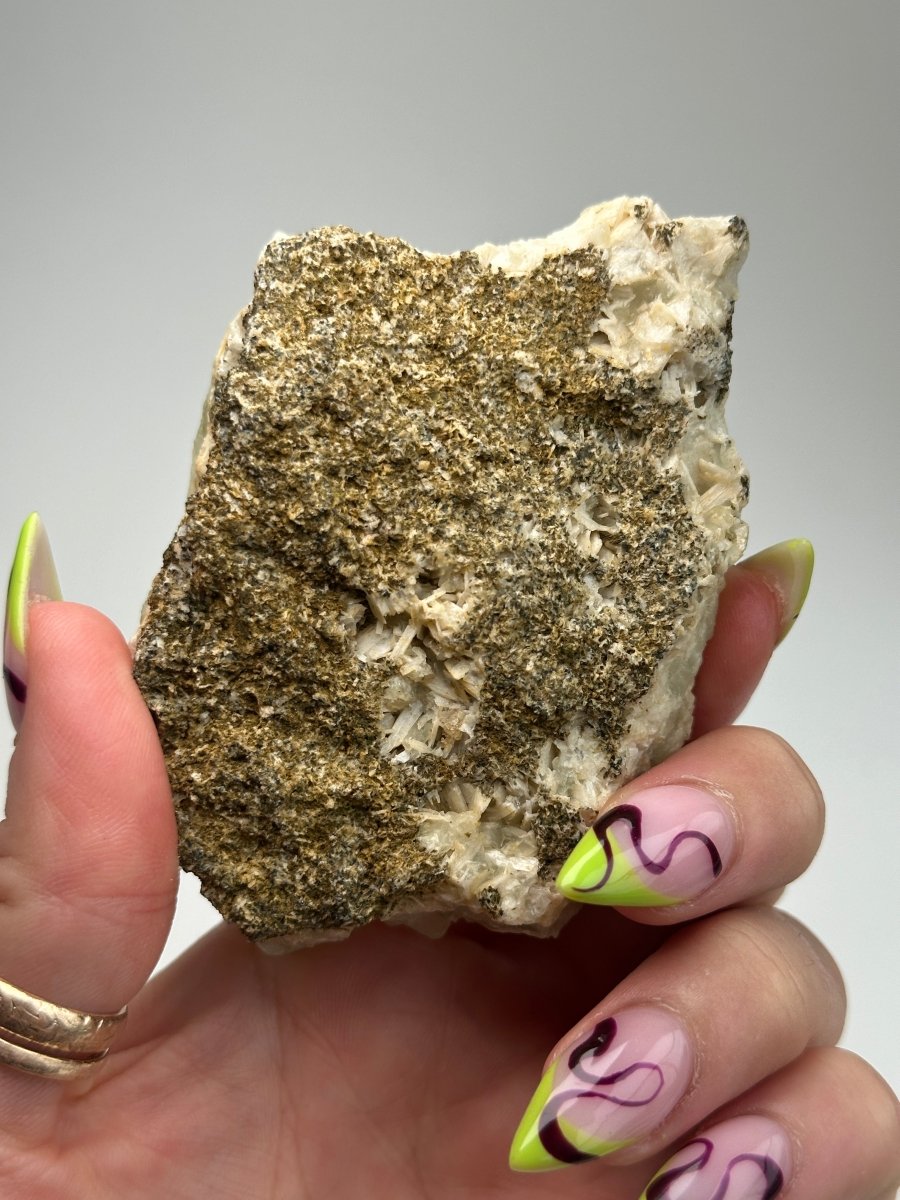 Raw Prehnite, Morocco, E PrehniteMorocco - Haus of Moss + Moon