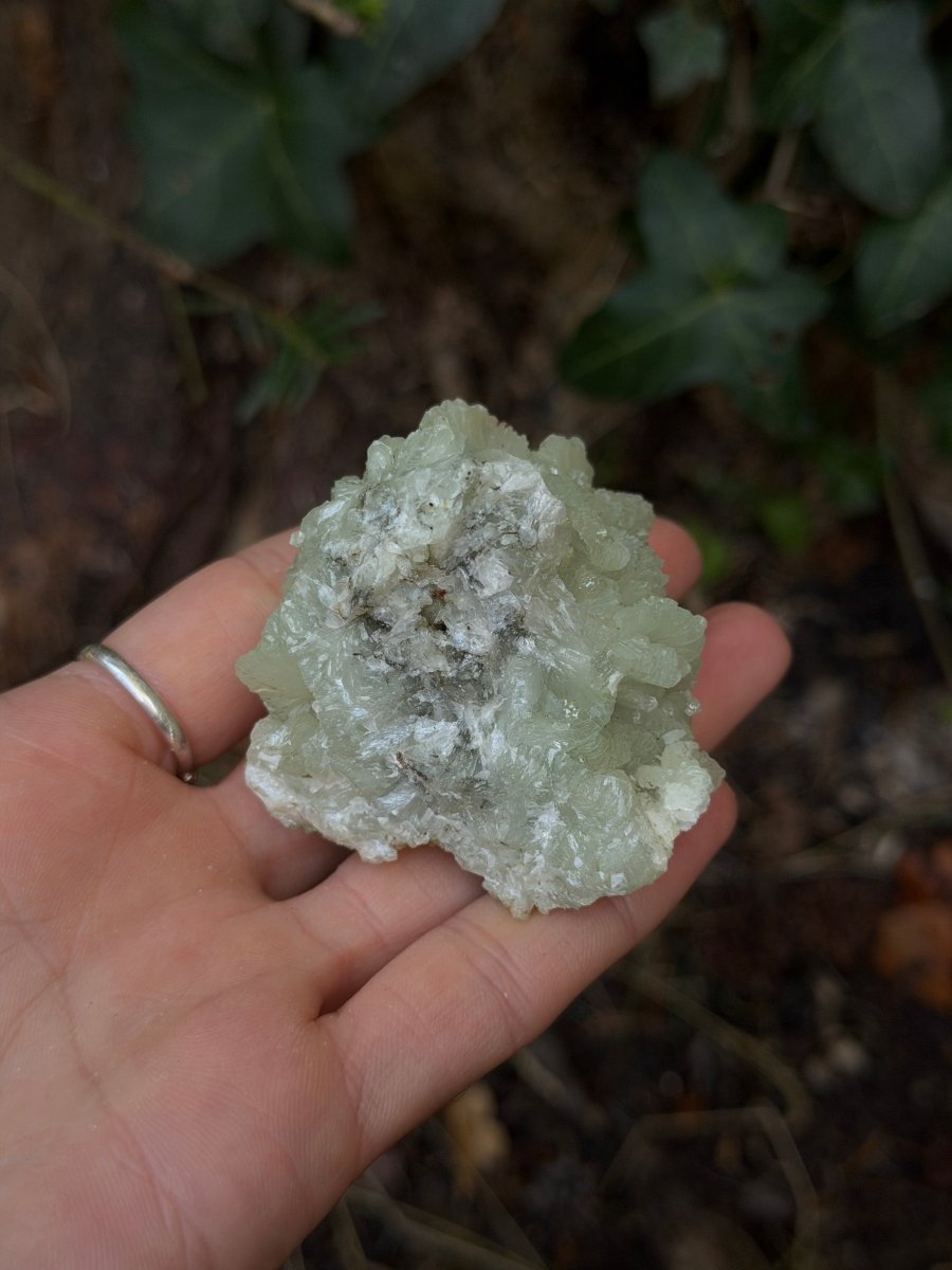 Raw Prehnite, Morocco, H PrehniteMorocco- Haus of Moss and Moon