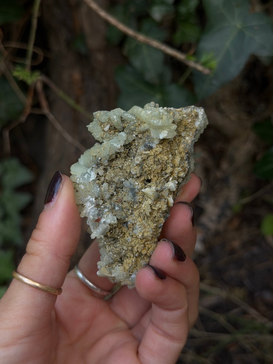 Raw Prehnite, Morocco, I PrehniteMorocco- Haus of Moss and Moon