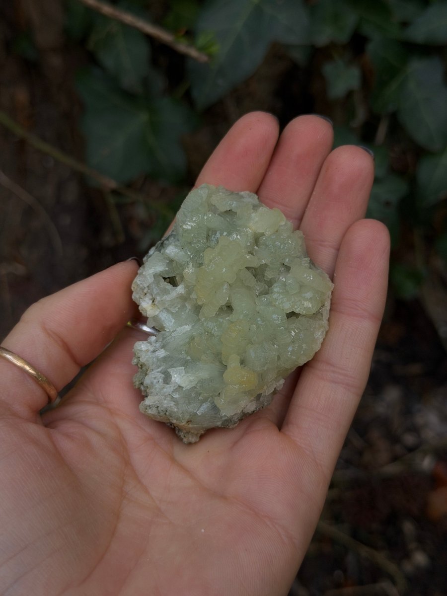 Raw Prehnite, Morocco, J PrehniteMorocco- Haus of Moss and Moon