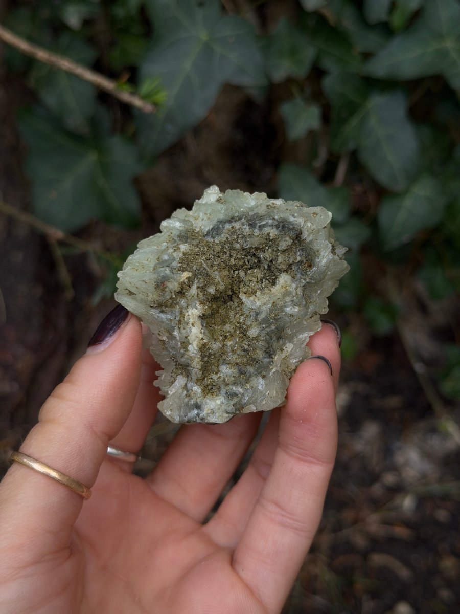 Raw Prehnite, Morocco, N PrehniteMorocco- Haus of Moss and Moon