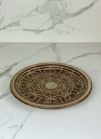 Rustic Stoneware Plate Plates Haus of Moss + Moon - Haus of Moss + Moon