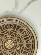 Rustic Stoneware Plate Plates Haus of Moss + Moon - Haus of Moss + Moon