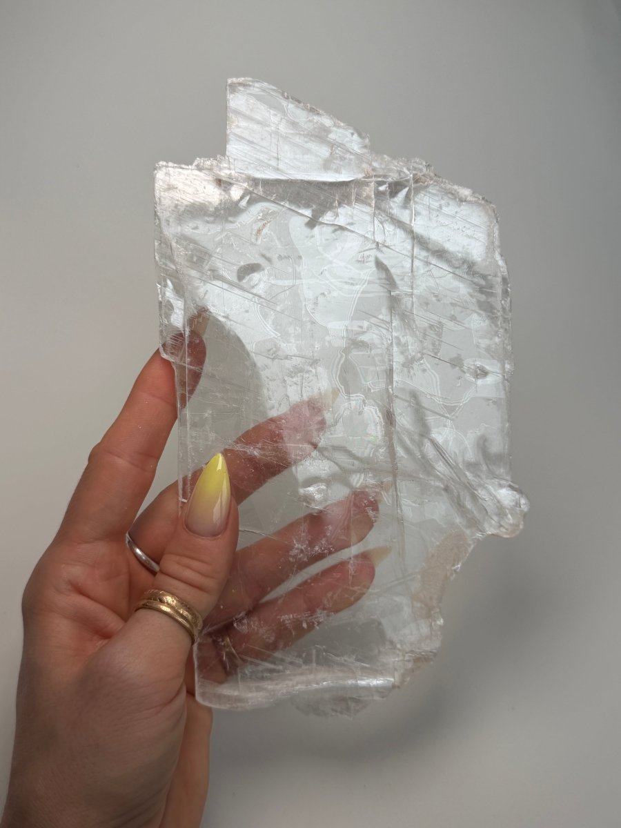 Selenite, Morocco, F Selenite Morocco - Haus of Moss + Moon