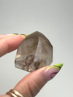 Smoky 'Custard' Quartz Point, Brazil, B Smoky Quartz Brazil - Haus of Moss + Moon