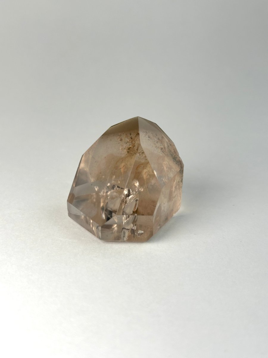 Smoky 'Custard' Quartz Point, Brazil, B Smoky QuartzBrazil - Haus of Moss + Moon