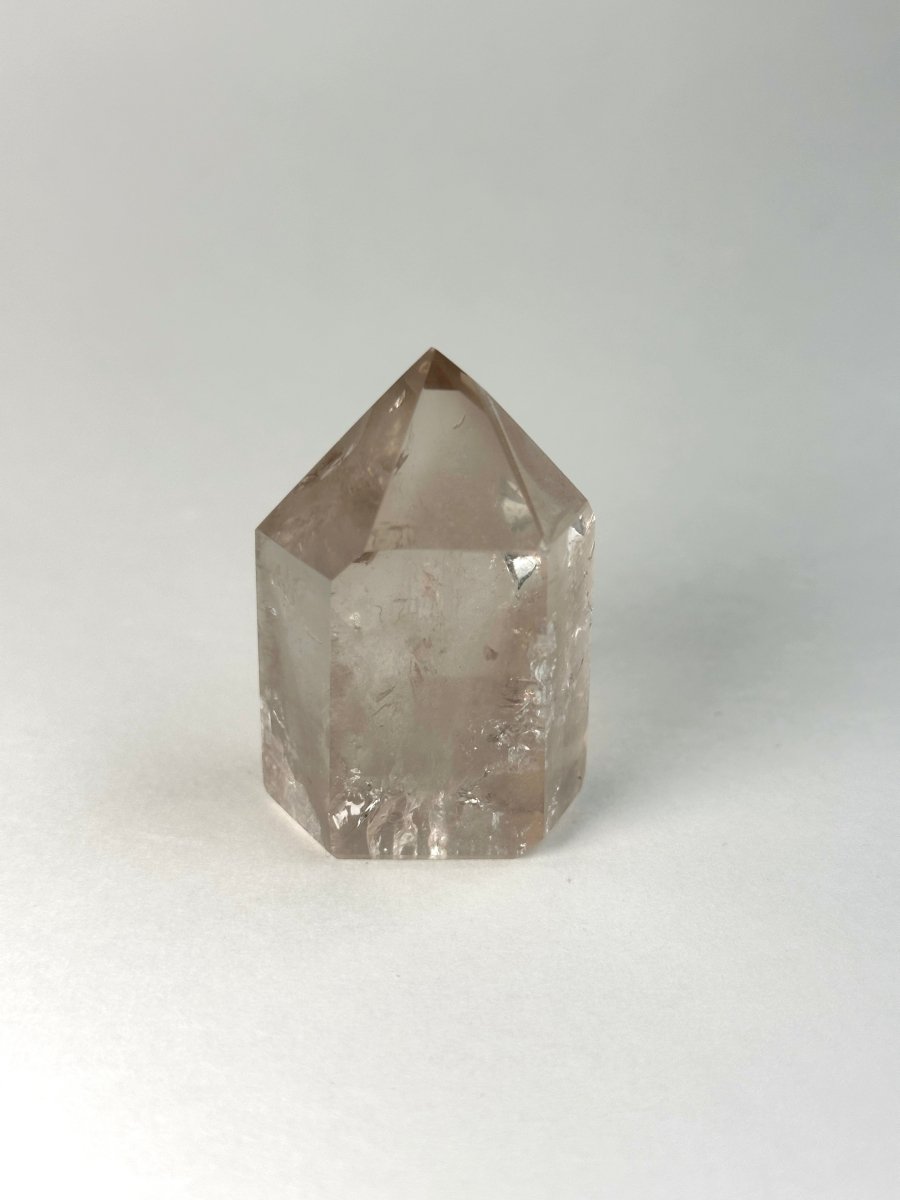 Smoky 'Custard' Quartz Point, Brazil, C Smoky QuartzBrazil - Haus of Moss + Moon