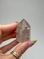 Smoky 'Custard' Quartz Point, Brazil, C Smoky QuartzBrazil - Haus of Moss + Moon