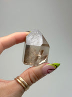 Smoky 'Custard' Quartz Point, Brazil, D Smoky Quartz Brazil - Haus of Moss + Moon