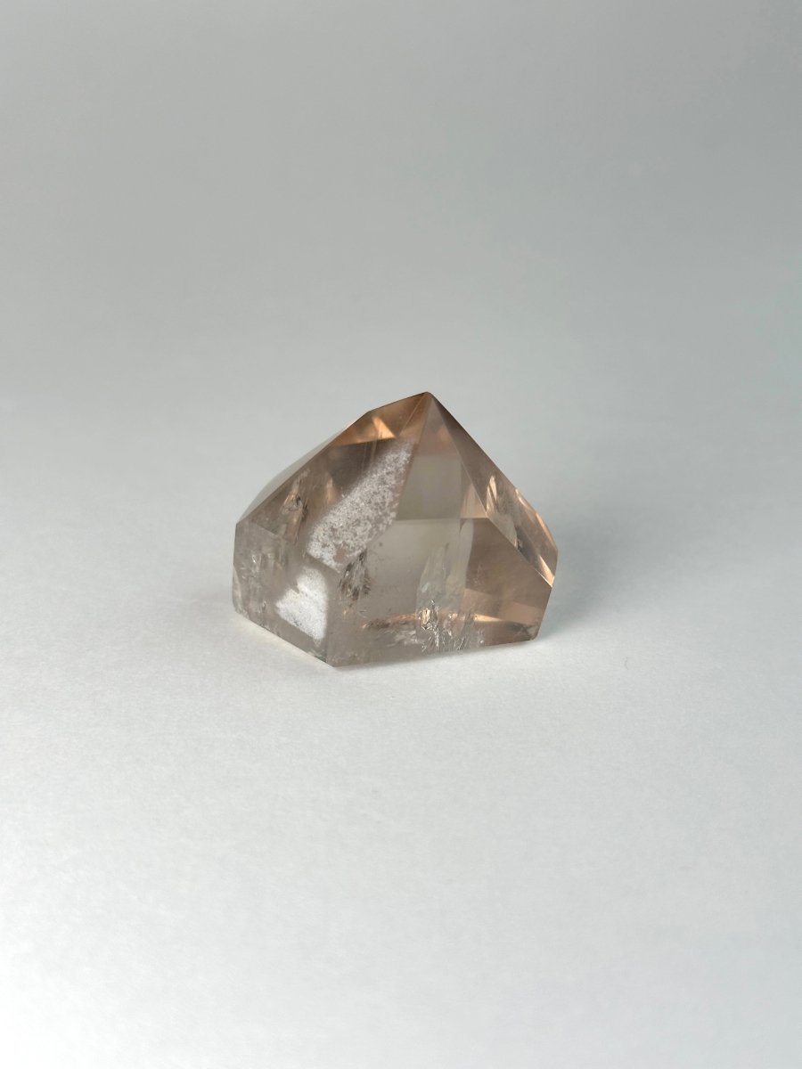 Smoky 'Custard' Quartz Point, Brazil, E Smoky QuartzBrazil - Haus of Moss + Moon