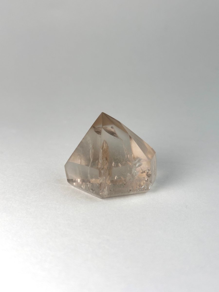 Smoky 'Custard' Quartz Point, Brazil, E Smoky QuartzBrazil - Haus of Moss + Moon