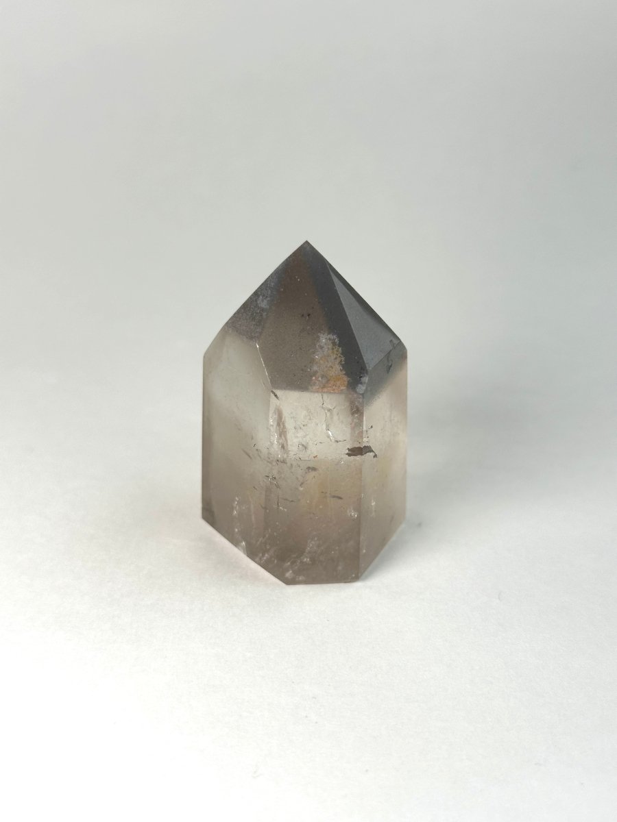 Smoky Quartz Point, Brazil, A Smoky QuartzBrazil - Haus of Moss + Moon