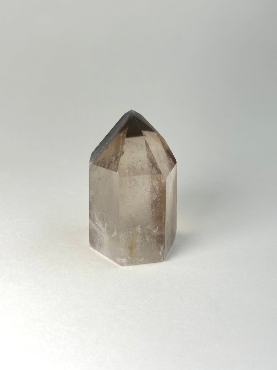 Smoky Quartz Point, Brazil, A Smoky QuartzBrazil - Haus of Moss + Moon