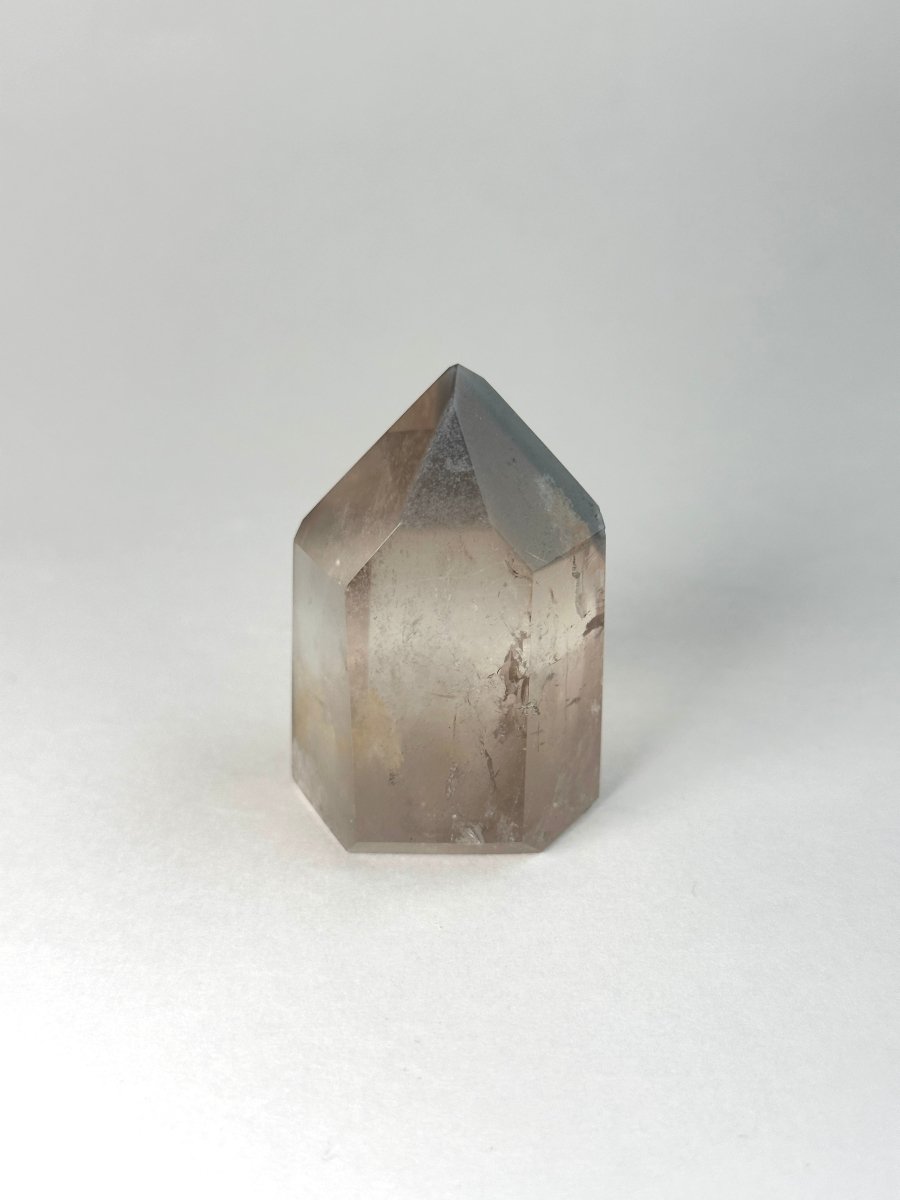 Smoky Quartz Point, Brazil, A Smoky QuartzBrazil - Haus of Moss + Moon