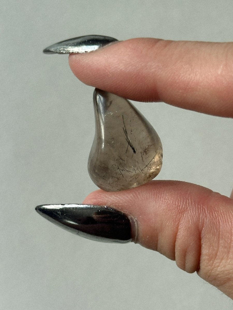 Smoky Quartz Tumble Stone Tumble StonesBrazil - Haus of Moss + Moon