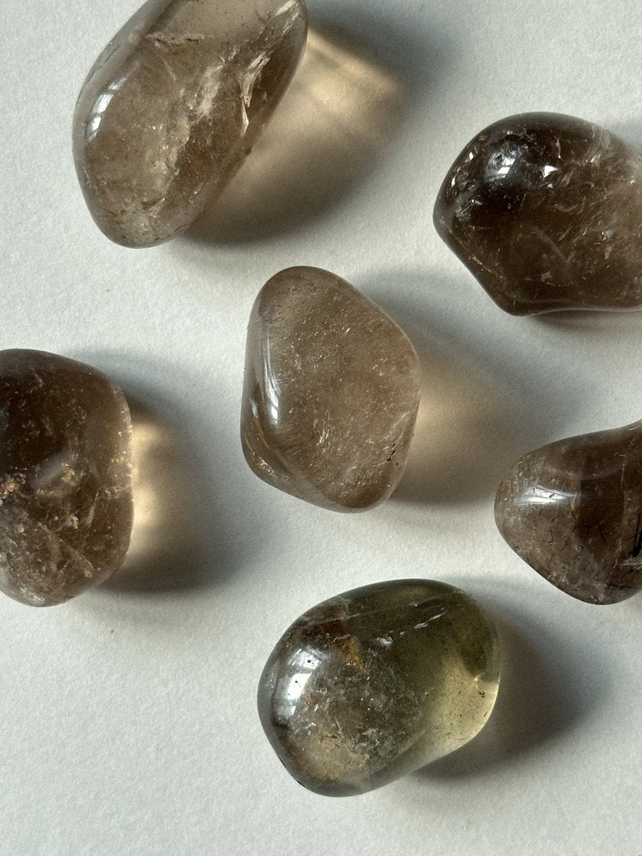 Smoky Quartz Tumble Stone Tumble StonesBrazil - Haus of Moss + Moon