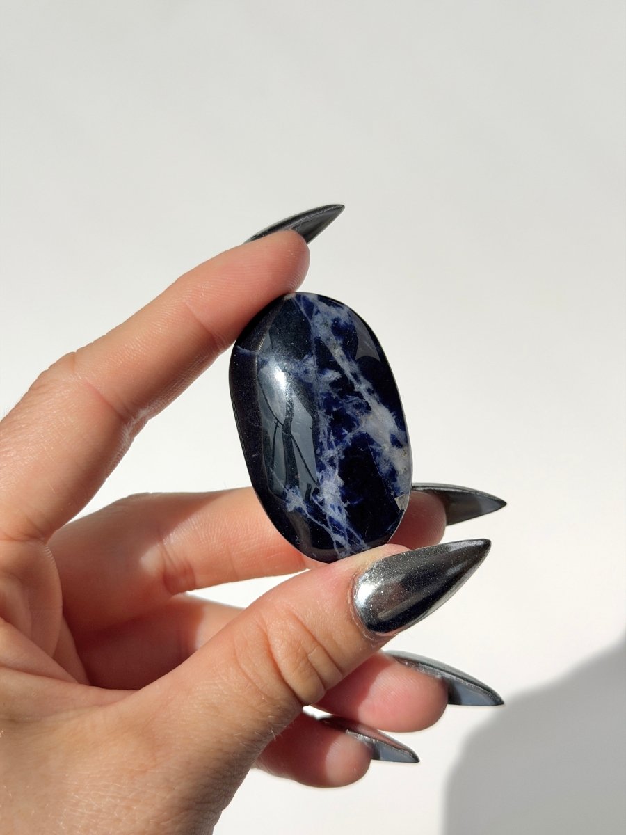 Sodalite Pebble Sodalite Brazil - Haus of Moss and Moon