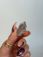 Specular Hematite Laser DT Quartz Point, T Hematoid QuartzAfghanistan - Haus of Moss + Moon