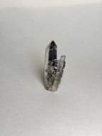 Specular Hematite Laser Quartz Point, J Hematoid QuartzAfghanistan - Haus of Moss + Moon