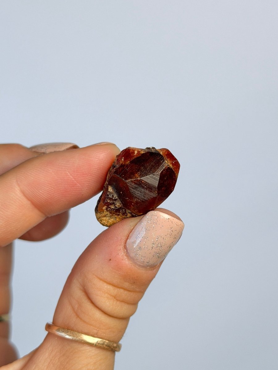 Spessartine Garnet, China Garnet China- Haus of Moss and Moon