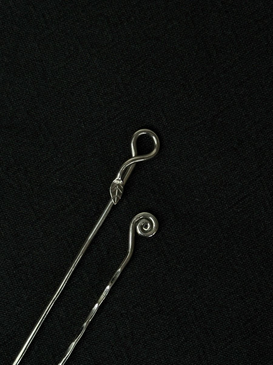 Spiral Leaf Hair Pin Set TrinketsHaus of Moss + Moon - Haus of Moss + Moon