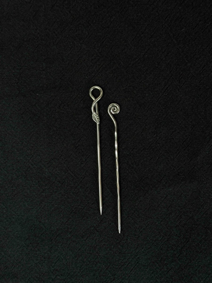 Spiral Leaf Hair Pin Set TrinketsHaus of Moss + Moon - Haus of Moss + Moon