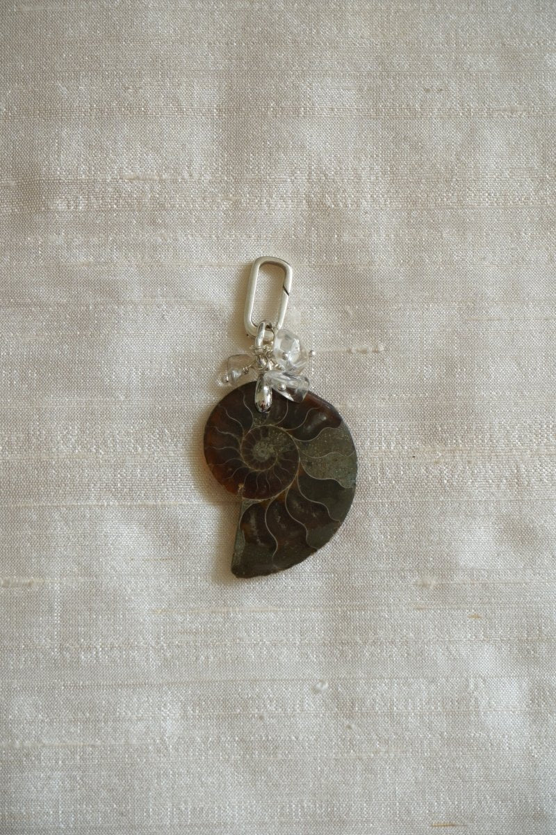 THALASSA Ammonite Trinket Charm | palmworks x hom+m JewelleryHaus of Moss + Moon- Haus of Moss and Moon