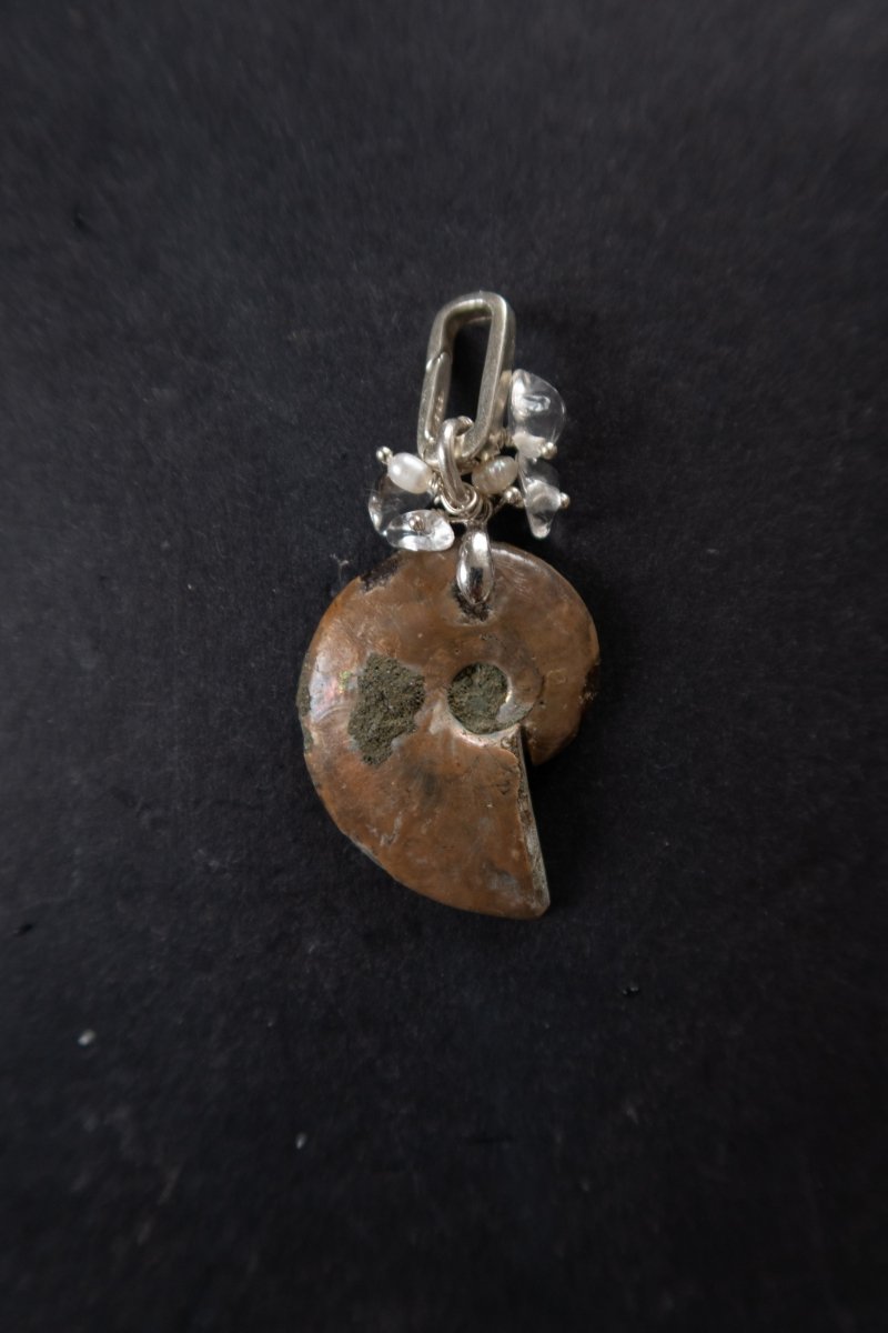 THALASSA Ammonite Trinket Charm | palmworks x hom+m JewelleryHaus of Moss + Moon- Haus of Moss and Moon