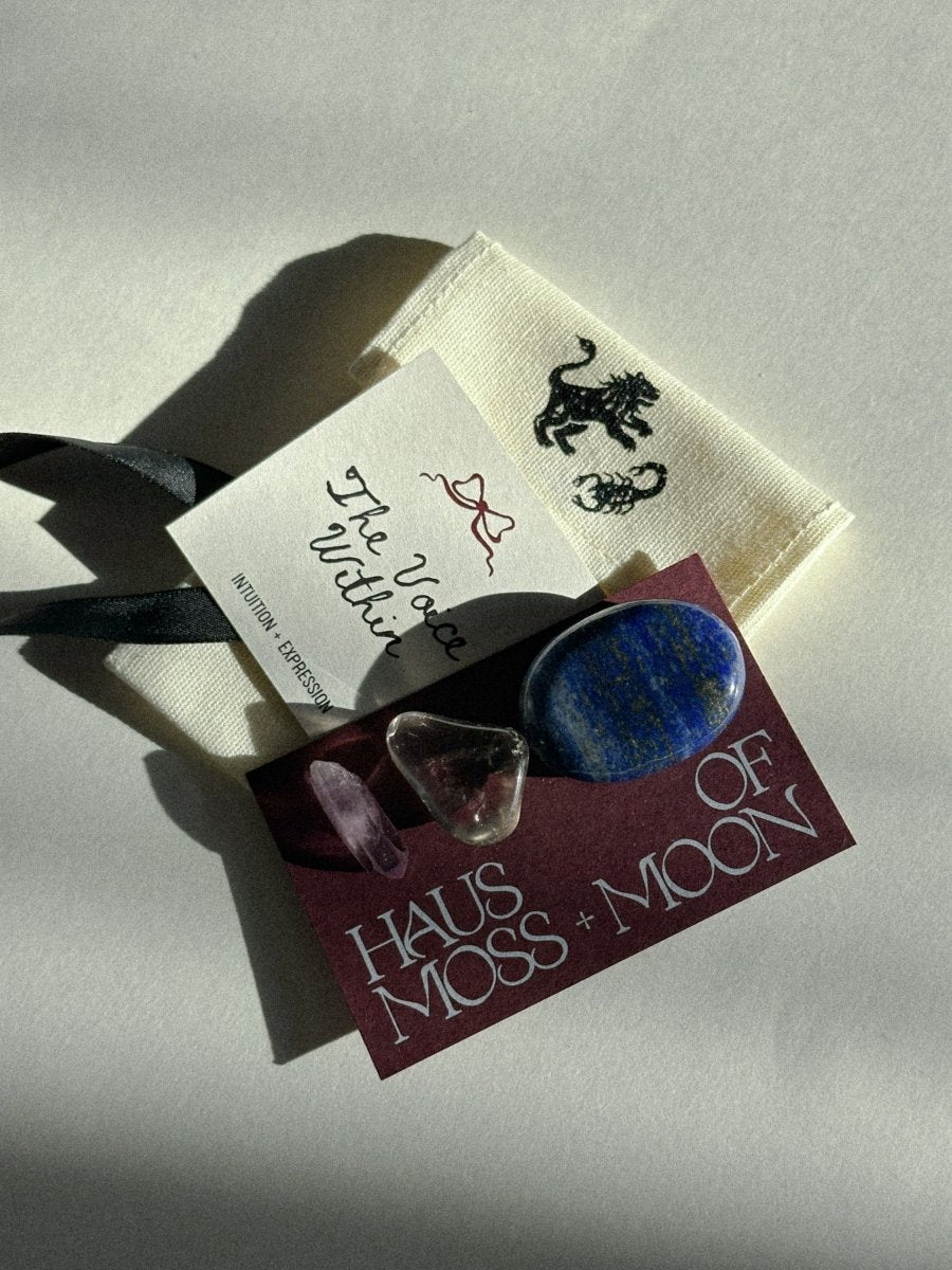 The Voice Within Crystal Gift Set Gift SetsHaus of Moss + Moon - Haus of Moss + Moon