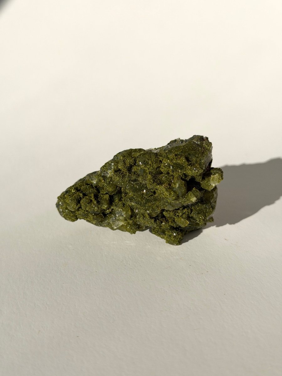Turkish Forest Epidote and Quartz, O Epidote QuartzTurkey - Haus of Moss + Moon
