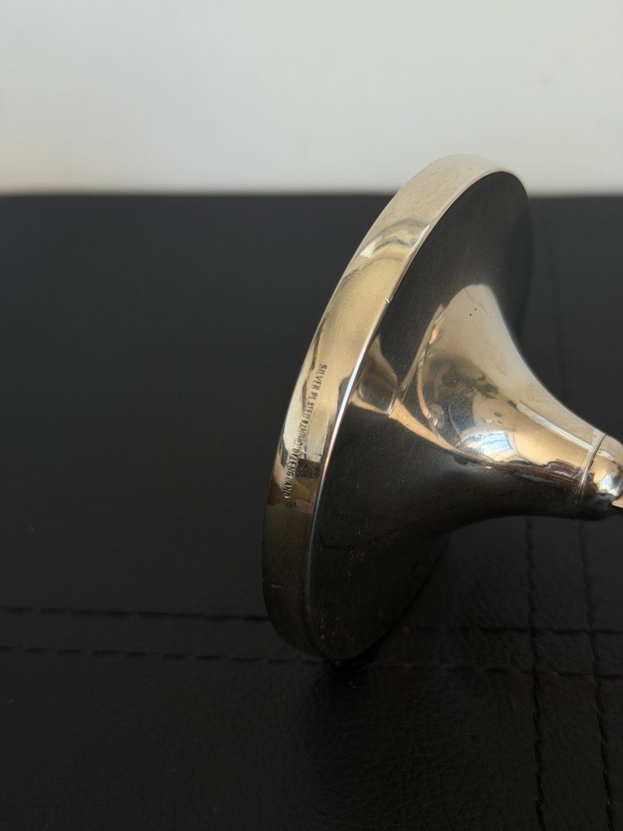Vintage Art Deco Tri Silver Candlestick Holder Candle HolderHaus of Moss + Moon- Haus of Moss and Moon