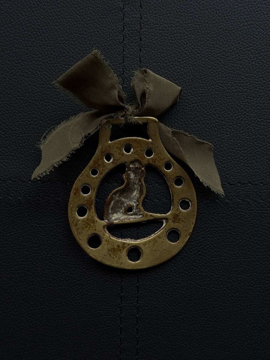 Vintage Brass Cat Talisman Talismans Haus of Moss + Moon - Haus of Moss + Moon