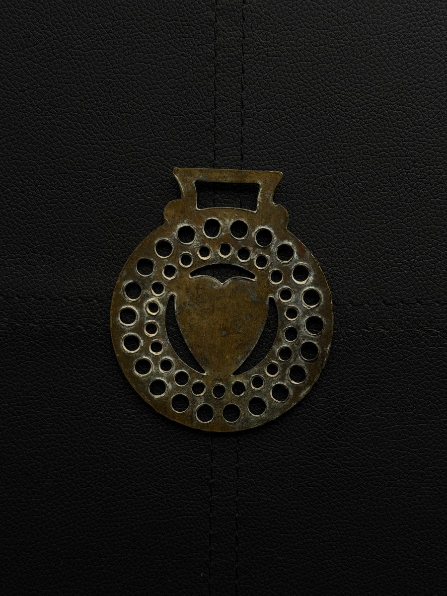 Vintage Brass Heart Talisman Talismans Haus of Moss + Moon - Haus of Moss + Moon