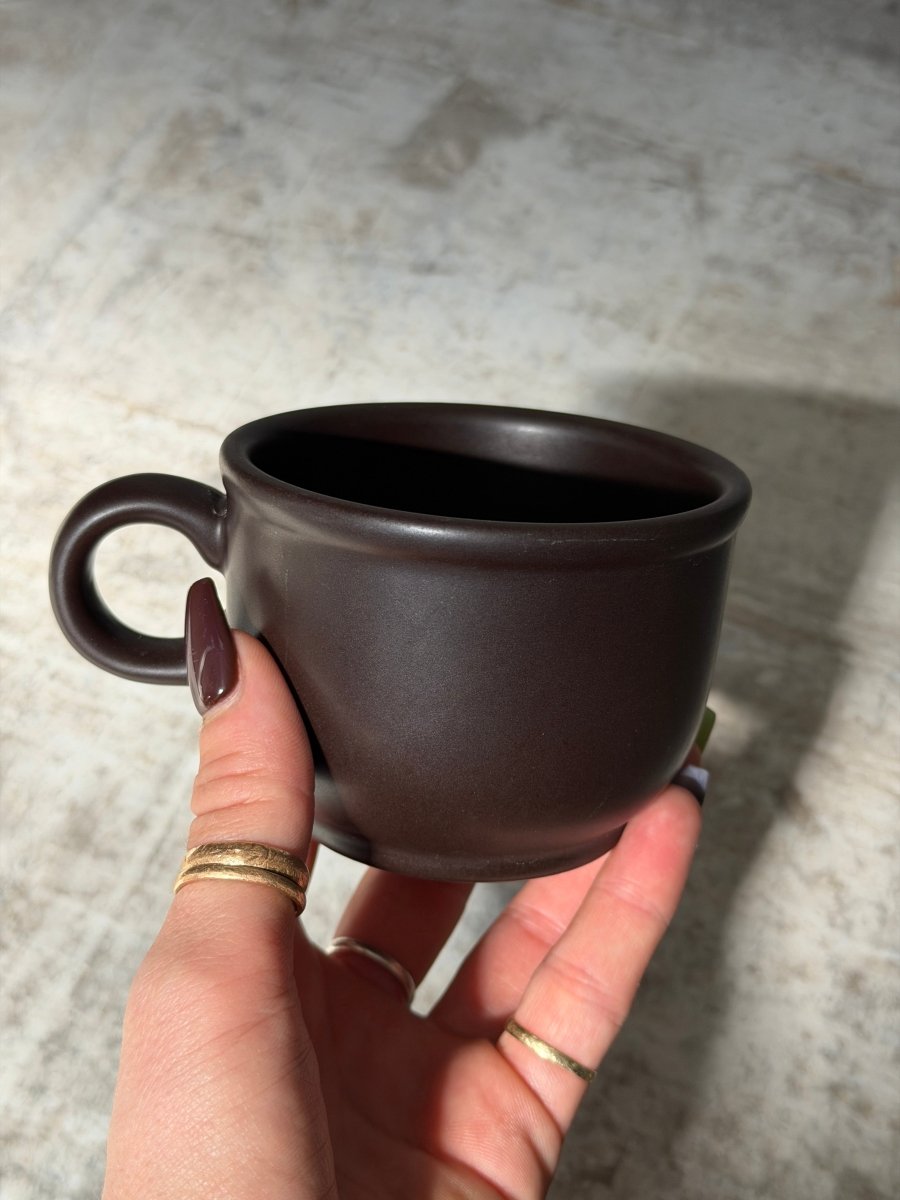 Vintage Brown Mug Cups Haus of Moss + Moon - Haus of Moss + Moon