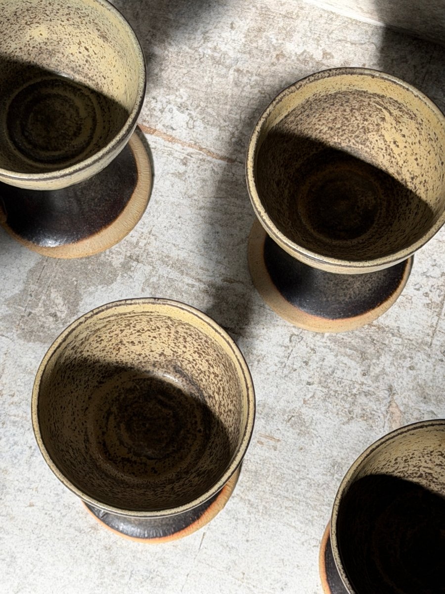 Vintage Cacao Vessel Cups Haus of Moss + Moon - Haus of Moss + Moon