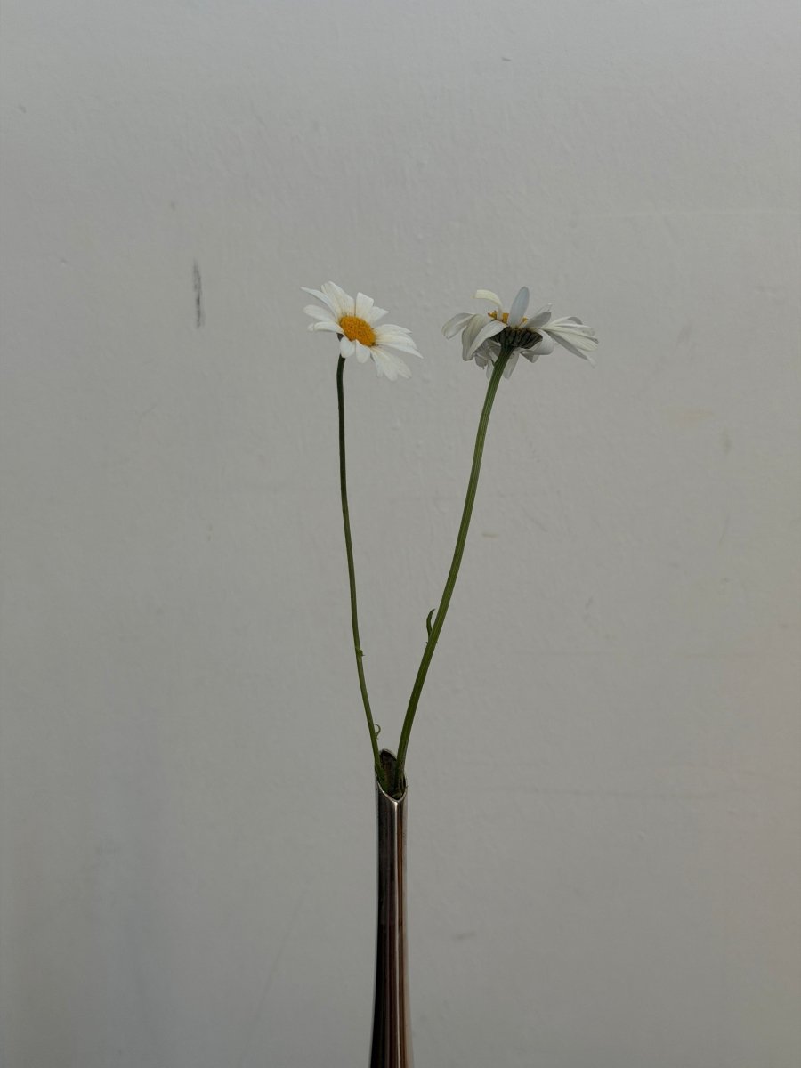 Vintage Silver Bud Vase VaseHaus of Moss + Moon- Haus of Moss and Moon