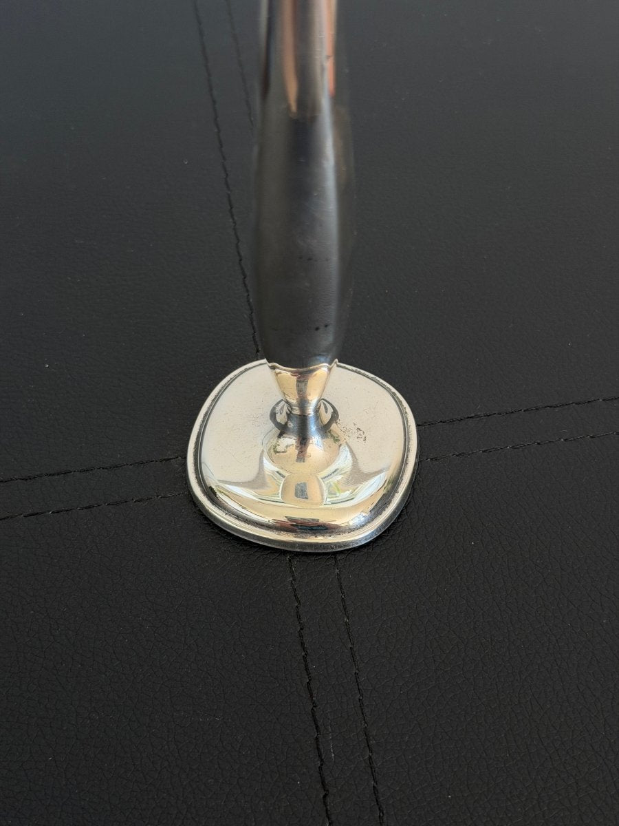 Vintage Silver Bud Vase VaseHaus of Moss + Moon- Haus of Moss and Moon