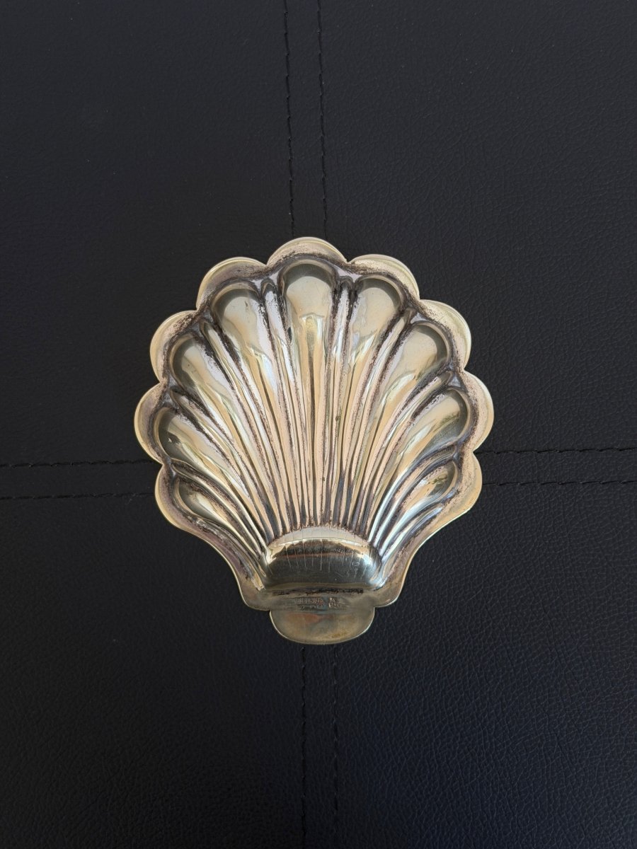 Vintage Silver Shell Trinket Dish Trinket DishHaus of Moss + Moon- Haus of Moss and Moon